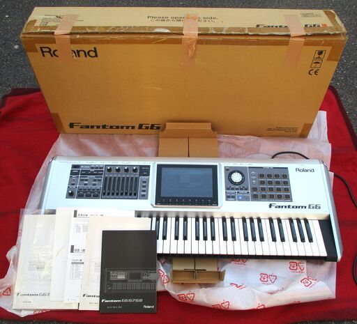 ☆ローランド Roland Fantom G6 シンセサイザー MUSIC WORKSTATION◆新世代のライブ・ワークステーション