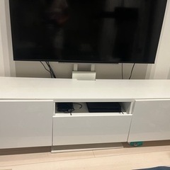 IKEA ベストー　テレビ台　ホワイト