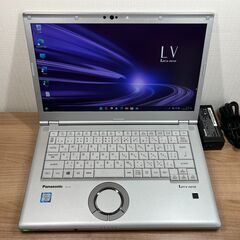Win11 CF-LV8 Office搭載 メモリ8GB 新品SSD256GB 美品＞ 高性能 Panasonic レッツノート CF-LV8 8GB / SSD 256 /i5