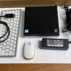 Hp mini PC (Japan) Core i7 RAM 16gb 新品SSD 1TB+keyboard+mouse+充電器+display port to hdmiケーブル Hp mini PC (Japan) Core i7 RAM 16gb 新品SSD 1TB+keyboard+mouse+充電
