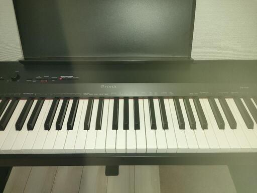 【美品】電子ピアノCASIO privia PX-160　※専用スタンド付 ※近隣へ配送も可