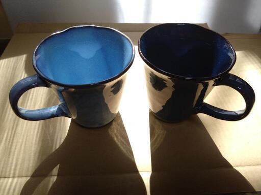 陶器マグカップ２色揃　６〜30客