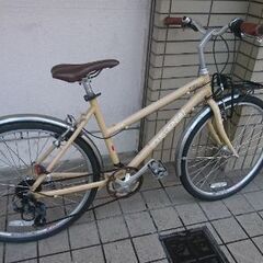 ★★★特に女性にイチオシ・泥除付【ルイガノ ＴＲ２ クロスバイク・シマノ外装７段変速】乗りやすい・町乗り★★★