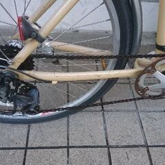 ★★★特に女性にイチオシ・泥除付【ルイガノ ＴＲ２ クロスバイク・シマノ外装７段変速】乗りやすい・町乗り★★★