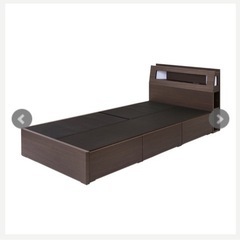 東京インテリア　クイーンベッドフレーム