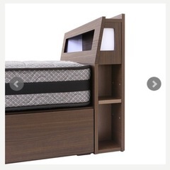 東京インテリア　クイーンベッドフレーム