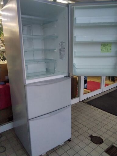 超激安  2014年  わけあり美品 東芝 大容量 3ドア 冷蔵庫 自動製氷容器容器欠品