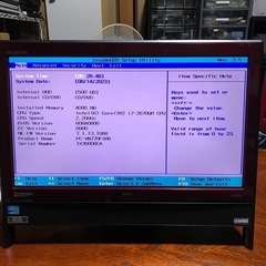 N E C モニター一体型　パソコン　core i7 