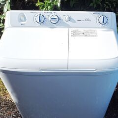 ☆お届け可！☆ ハイアール 5.5㎏ 二槽式洗濯機 JW-W55E 2019