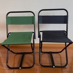 【取引終了】折りたたみ椅子　セット
