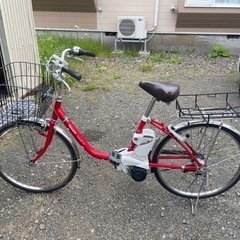 【受け渡し予定者様とお話し中】電動アシスト自転車 パナソニック 配送可能