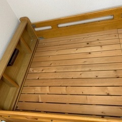 木製 シングルベッド