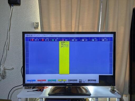 50インチ液晶薄型テレビ　テレビ台セット