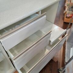 ★【ニトリ】レンジボード［アルミナ2］【定価 89,900円】現行品［幅120cm］キッチン収納  食器棚  💳自社配送時🌟代引き可💳※現金、クレジット、スマホ決済対応※   