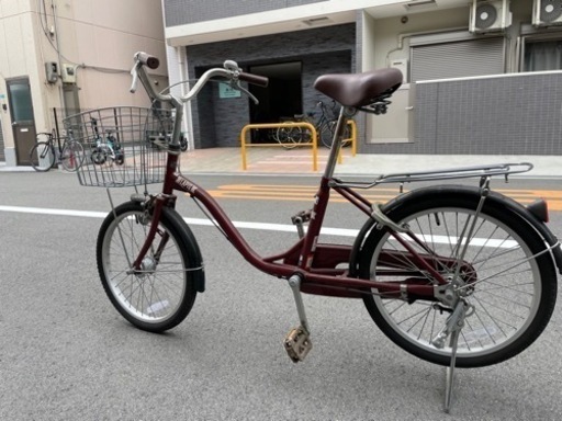 人気の新作 【20インチ】中古自転車-ミニベロ-赤色 その他