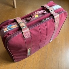 布製　レトロスーツケース