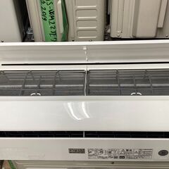 K04446　日立　中古エアコン　主に6畳用　冷房能力　2.2KW ／ 暖房能力　2.2KW