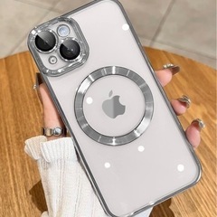 iPhone13 用 ケース MagSafe充電対応 ガラスフイ...