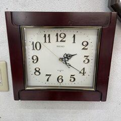 壁掛け時計　No.9346　セイコー　QUARTZ　【リサイクル...