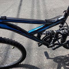 🗽オシャレ自転車🗽26インチ SOLUTION ASAHI MTB🗽マウンテンバイク 自転車 あさひ 青 ブルー🗽696