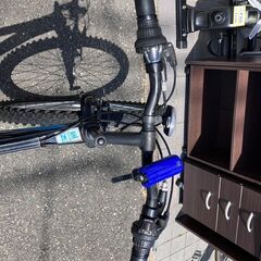 🗽オシャレ自転車🗽26インチ SOLUTION ASAHI MTB🗽マウンテンバイク 自転車 あさひ 青 ブルー🗽696