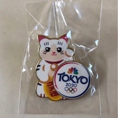 東京オリンピック　2020  ピンバッジ　招き猫