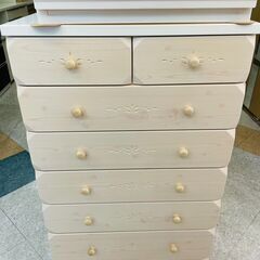 ニトリ カントリー調6段チェスト