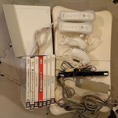 【ネット決済】任天堂Wii 本体 バランスWiiボード ソフト7本