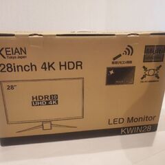 【美品】【箱あり】28インチ 4K HDR ゲーミングモニター