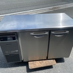 □①中古品 ホシザキ業務用テーブル形冷蔵庫 RT-120SNG 2019年 台下