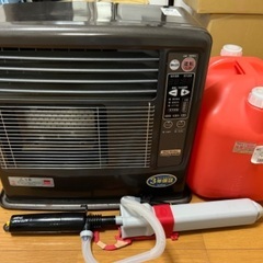 【8/20くらいまで】ファンヒーター、灯油ポリ、電池式給油ポンプ