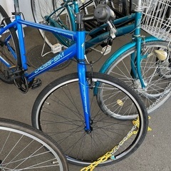 ★店頭にて試乗可★ J2613 美品 サカイサイクル  CROSS-SIM クロッシムシリーズ クロスバイク  700×32 クリーニング、簡易メンテナンス済み　【リユースのサカイ柏店】 中古自転車 　流山市 中古自転車 松戸市 中古自転車 我孫子市 中古自転車 船橋市 中古自転車 守谷市 中古自転車 取手市 中古自転車