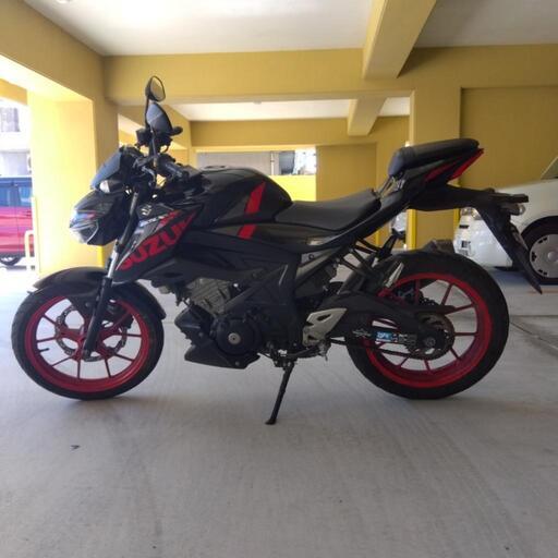 ※限定品　スズキ　GSX-S（黒赤）　125cc