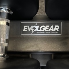 EVOLGEAR ラバーダンベルセット 50kg〜27.5kg