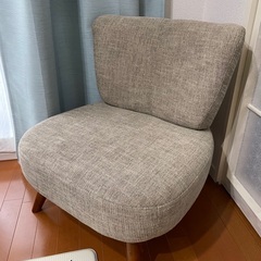 ひとり用ソファ　椅子　美品　北欧風