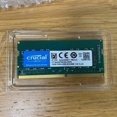 Crucial 16GB ノートPC メモリ DDR4 3200 