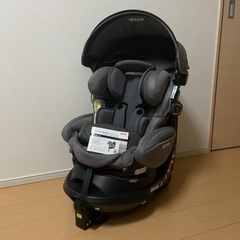 アップリカ チャイルドシート フラディアグロウ プレミアム グレー isofix