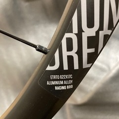 ロードバイク、クロスバイク、ディスク用ホイールフルクラムRacing600