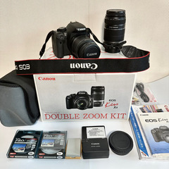 【ネット決済】【格安】Canon EOS Kiss X4 ダブル...