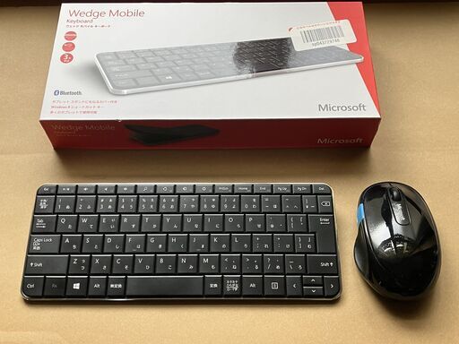 【絶賛値下中】【稼働美品Set】Microsoft Wedge Mobile Keyboard \u0026 Microsoft Sculpt Comfort Mouse
