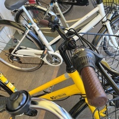 ☆店頭にて試乗可☆ J2615 良品 シティサイクル自転車 27インチ ギア付