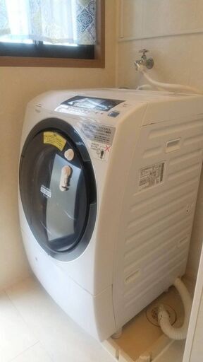 大幅値下げ 10キロ 乾燥6キロ 2016年製 HITACHI 日立 ドラム式洗濯乾燥機 クリーニング済   美品  洗濯機 乾燥機 ドラム 家電