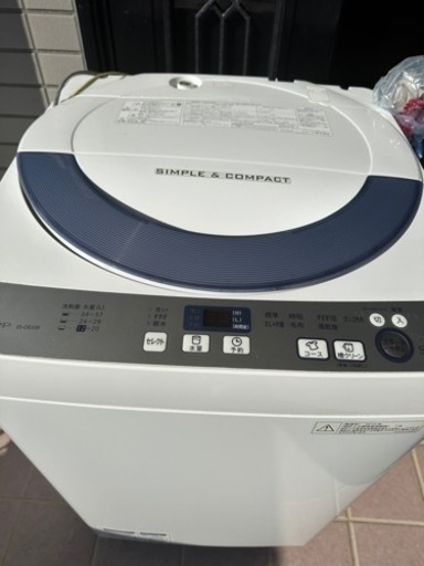 SHARP 洗濯機5.5kg