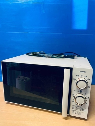 ♦️EJ853番 ツインバード電子レンジ 【2019年製 】