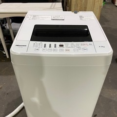 No.824 Hisense‼️ HW-T45C 洗濯機 4.5...