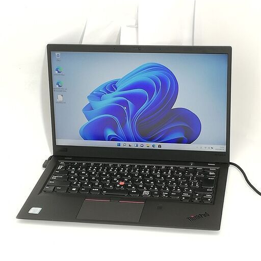 送料無料 ノートパソコン 高速SSD フルHD 14型 Lenovo X1 Carbon 中古美品 第8世代Core i5 8GB 無線 Bluetooth Webカメラ Windows11 Office