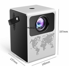 新品　小型プロジェクター　家庭用　フルハイビジョン　スピーカー内蔵　