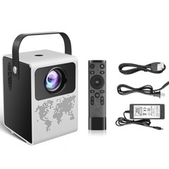 新品　小型プロジェクター　家庭用　フルハイビジョン　スピーカー内蔵　