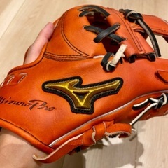 【値下げ】ミズノプロ内野用グローブ（軟式）5DNA 限定カラー