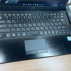 一押し美品＞ノートパソコン VAIO Pro i5/8GB/SSD 256GB/Office付け 